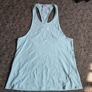 Gymshark Mint Green Racerback Tank Top